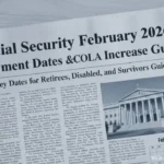 Social Security February 2026 Payment Dates & COLA Increase Guide